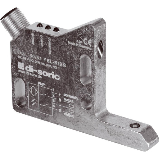 Di-soric - Gabellichtschranke Hochl.-Winkellichtschranke OGL 50/31 P6L-RIBS 50/31mm