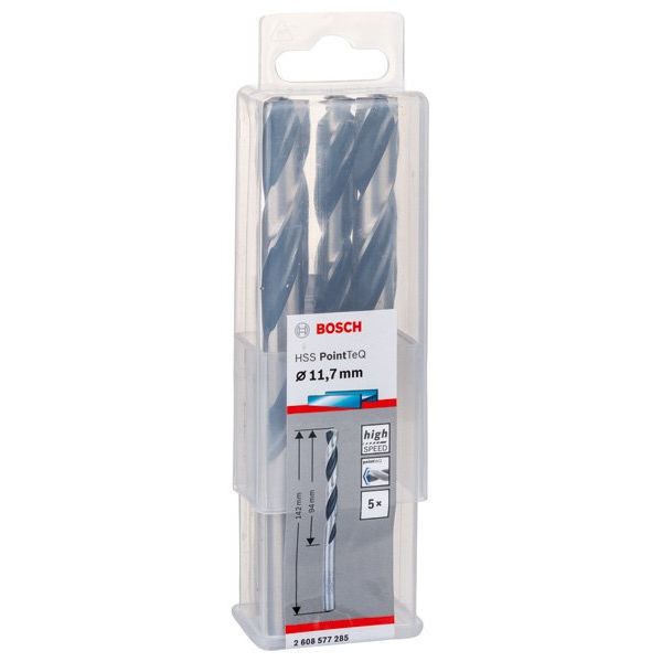 Bosch - Bohrer Metallspiralbohrer HSS 2608577285 PointTeQ DIN 338