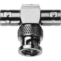 Telegärtner - Koax-Kupplung BNC T-Stück (F-M-F) 100023610 75 Ohm