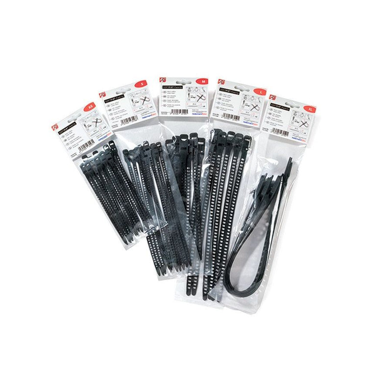HellermannTyton - Kabelbinder SRT2611-TPU-BK 11,0x260 schwarz − 50 Stück