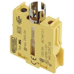 Schlegel - Lampenfassungsblock für Befehls- und Meldegeräte Modul-Lampenelement ML mit Fassung