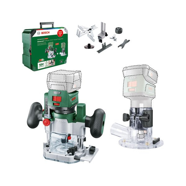 Bosch - Oberfräse (elektrisch) Akku-Fräse 06039D5002