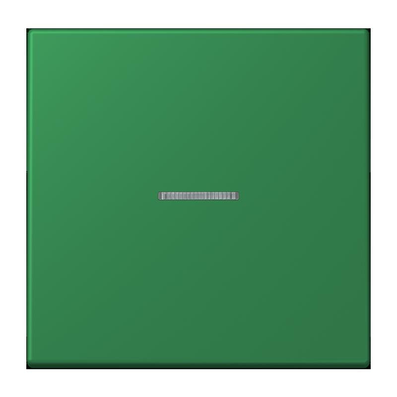 Jung - Abdeckung/Bedienelement für Installationsschalterprogramme Wippe mit Lichtleiter LC 101 KO5 219 vert fonce
