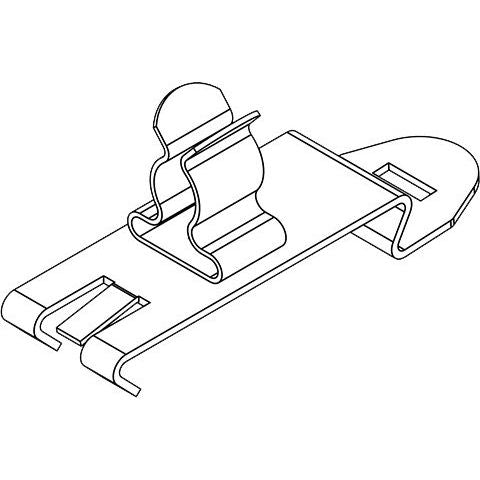 Icotek - Schirmanschlussklemme Schirmklammer SF/SKL 6-8 − 10 Stück
