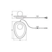 Ledvance - Tischleuchte Tischleuchte G9 Decor #4058075841123 braun
