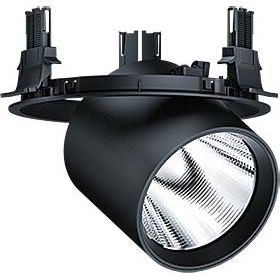 Zumtobel Group - Downlight/Strahler/Flutlicht LED - Einbaustrahler VIV2 - R L 2 #60716218 840, sw