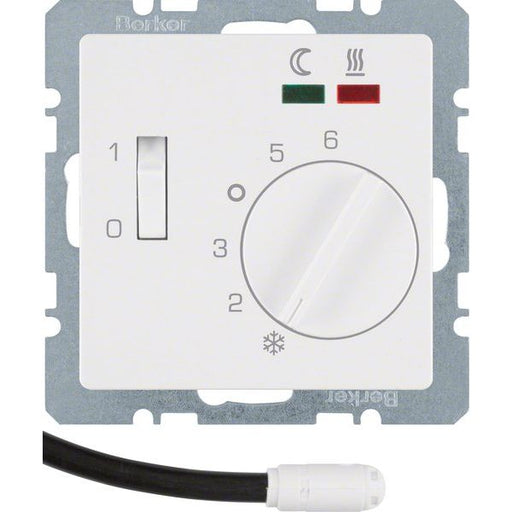 Berker - Raumthermostat Fußbodentemperaturregler 20346089 mit Schließer