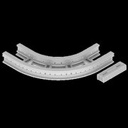 Unex - Bogen für Kabelleiter Flachbogen 45 Grad 67206-44 85x200 R300