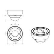 BEG Brück Electronic - Bussystem-Bewegungsmelder Präsenzmelder PD4-M-HCL2-AP