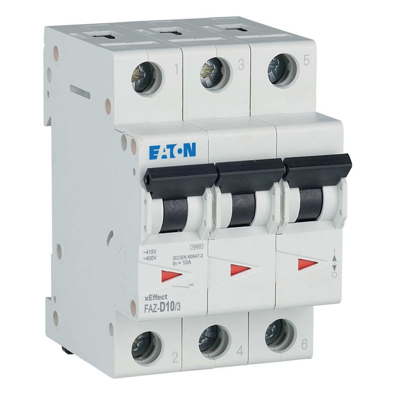 Eaton - Leitungsschutzschalter FAZ-D10/3 D 10A, 3p