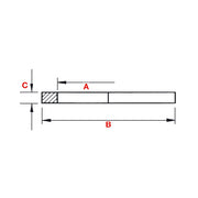 Plica - Dichtring, flach Dichtung 908115209 PG9/M16 − 100 Stück