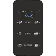Berker - Bussystem-Tastsensor Touchsensor 3fach 75643165 Glas schwarz