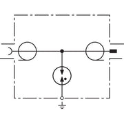 DEHN - Blitzstromableiter für Informations-/MSR-Technik Blitzstromableiter DGA AG BNC mit BNC-Anschluss
