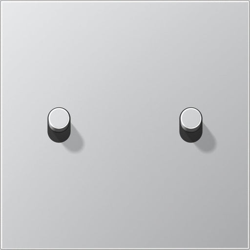 Jung - Abdeckung/Bedienelement für Installationsschalterprogramme Abdeckung mit Kipphebel AL 12-5 R 0 Zylinder, 1fach, alu