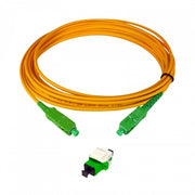 Televes - Modularer Steckverbinder SC/APC Buchse Keys+Patchk OKM-S15 LSFH Dca 15m