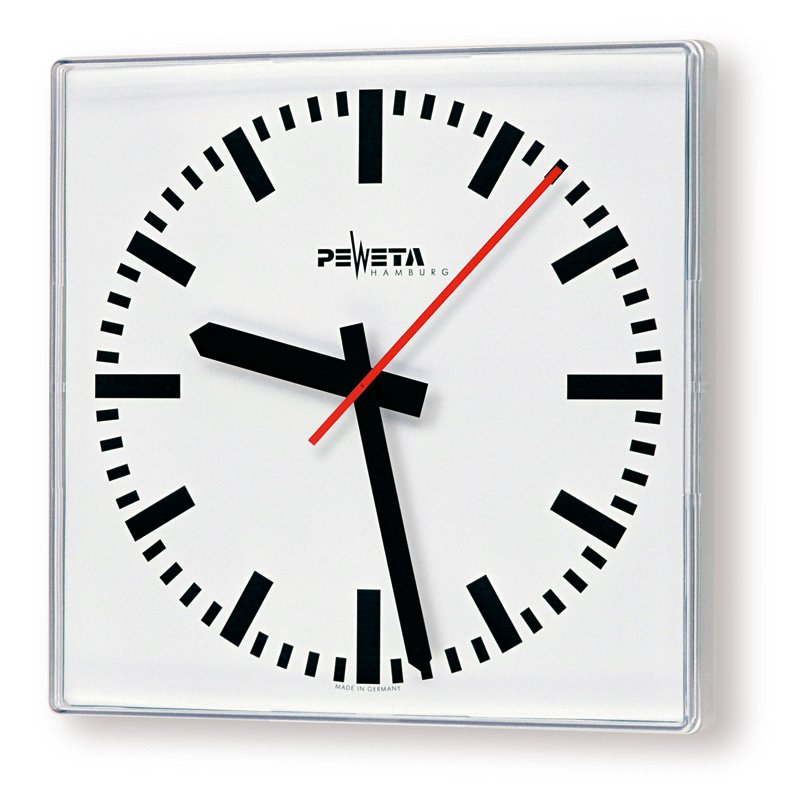 Peweta - Uhr Nebenuhr 73.280.221 12/24V,Min/Se-Impuls