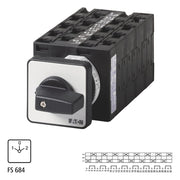 Eaton - Lastschalter Umschalter T3 32A Einbau T3-8-8364/E rastend 0-Stellung