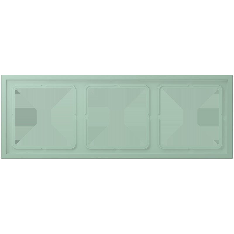 Jung - Abdeckrahmen Rahmen 3-fach LCZ 983 BF 217 vert anglais clair