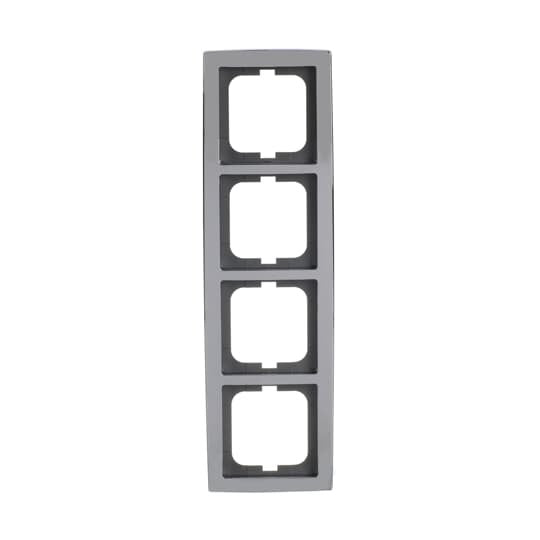 Busch-Jaeger - Abdeckrahmen Rahmen 4-fach 1724-80G chrom glanz