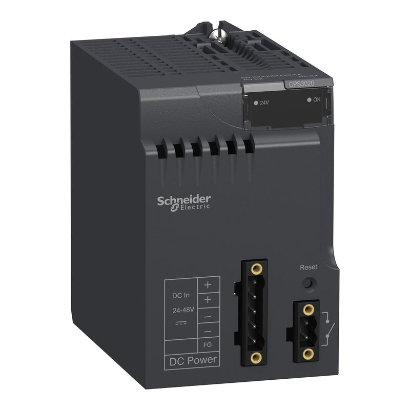 Schneider Electric - SPS-Systemstromversorgung Gleichstrom-Netzanschluss BMXCPS3020 24 bis 48V