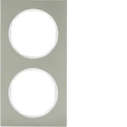 Berker - Abdeckrahmen Rahmen Eds/pows 10122214 2fach