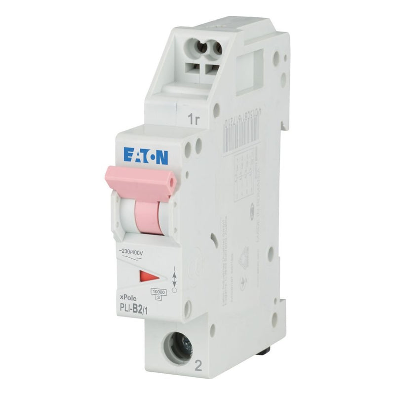 Eaton - Leitungsschutzschalter PLI-B2/1 B 2A, 1p Steckkl. − 12 Stück