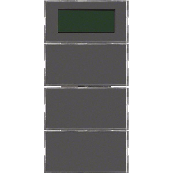 Berker - Bussystem-Tastsensor Tastsensor 3f. 75663785 mit RT-Regler