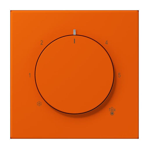 Jung - Abdeckung/Bedienelement für Installationsschalterprogramme Abdeckung für Thermostat LC 1749 BF 260 orange vif (4320S)