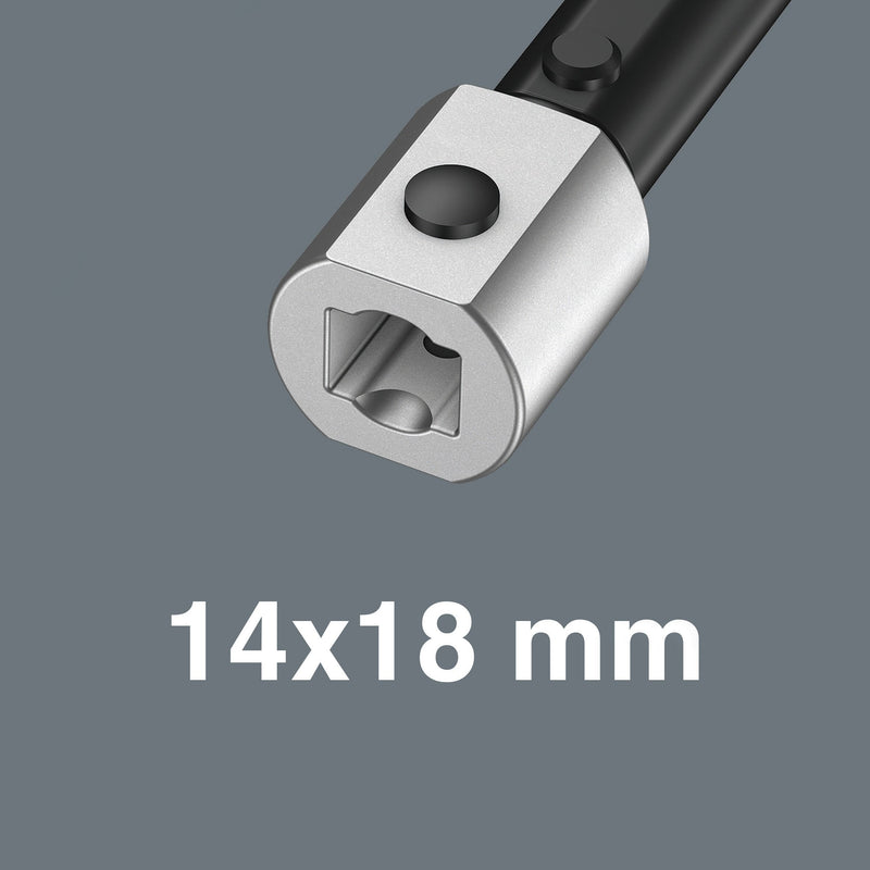 Wera - Maulschlüssel Einsteck-Maulschlüssel 7780