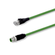 Di-soric - Konfektioniertes Sensor-Aktor-Kabel Anschlusskabel Ethernet VSHM-Z-10/RJ45-X Stecker, M12, gerade