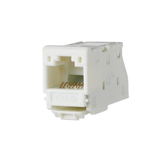 Metz Connect - Modularer Steckverbinder UAE modul 8(8) Cat.6A 130A11-I weiß − 12 Stück