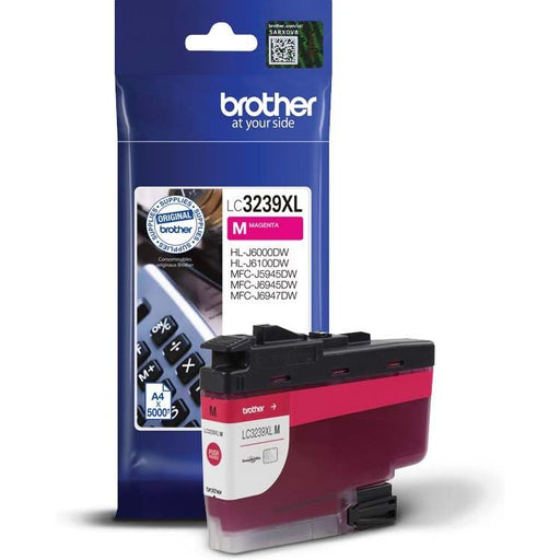 Brother - Verbrauchsmaterial für Telefax/Drucker/MFC Tintenpatrone LC-3239XLM magenta
