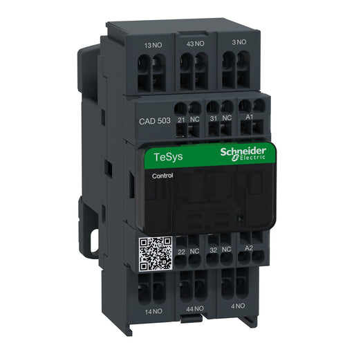 Schneider Electric - Hilfsschütz, Relais Hilfsschütz CAD503-P7 5S,230V/AC,FZ
