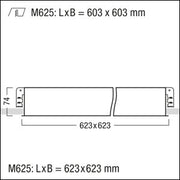 Zumtobel Group - Decken-/Wandleuchte LED-Deckeneinbauleuchte MIRL NIV #42186295 3000K