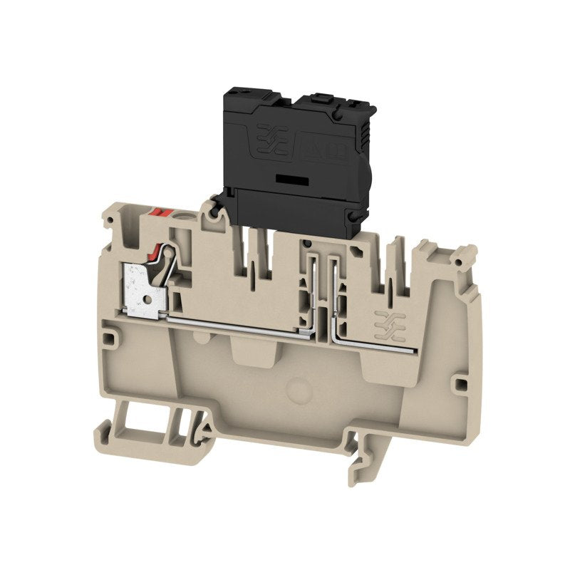 Weidmüller - Durchgangs-Reihenklemme Klemme AAP21 4 FS 60-150V PUSH IN, 4 mm² − 50 Stück