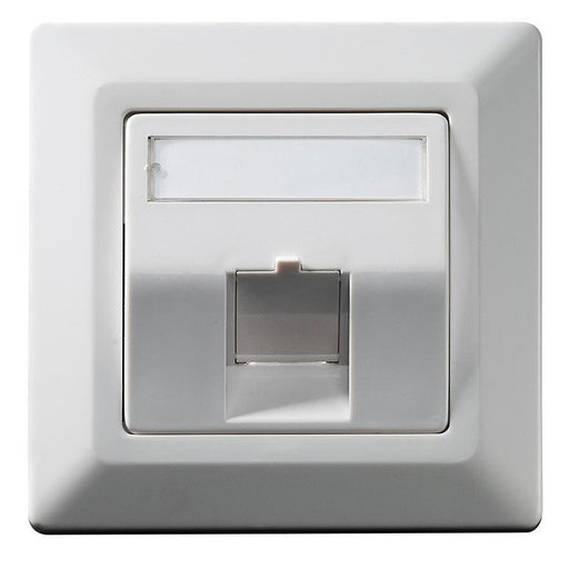 KERPEN DATACOM - Kommunikationsanschlussdose Kupfer Keystone-Wanddose KDA4A0KU1400001 1-fach RAL9010 − 1 Stück