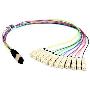 Telegärtner - Patchkabel LWL Aufteilader OM3 100011202 MPO/MTP,12xLC