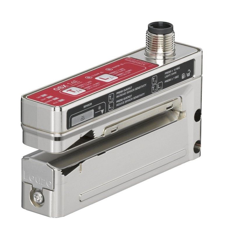 Leuze - Ultraschall Einweg-Schranke Ultraschall Gabelsensor GSX14E/1WT.3-M12V