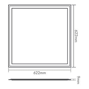 Nobile - Decken-/Wandleuchte LED-Panel Q2S 1570401543 3000K DALI