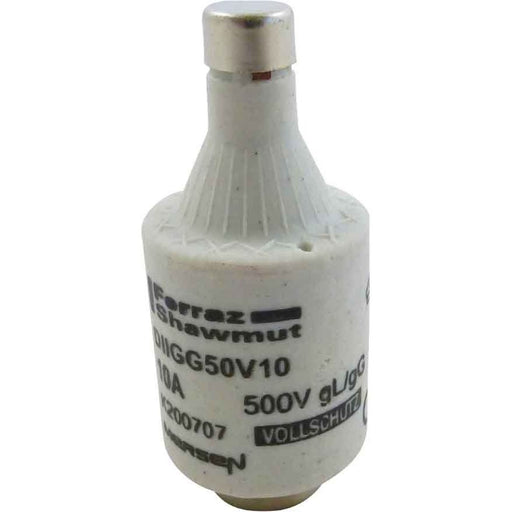 Mersen - D-Sicherungseinsatz DIIGG50V10 gG DII, 10A/AC500