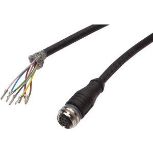 Ipf Electronic - Konfektioniertes Sensor-Aktor-Kabel M12-Kabeldose 8-polig VK505A25 5m PUR, gerade