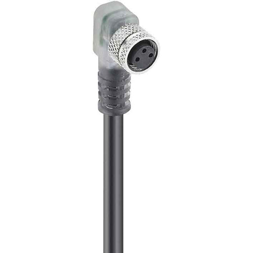 Belden - Konfektioniertes Sensor-Aktor-Kabel Kupplg.m.Schraubv.+LED,gew RKMWV/LED A3-224/5m 3pol.,M8,5m Kab.PUR