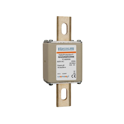 Mersen - Messersicherung Sicherungseinsatz NH2GR80V200B 200A Gr.1 AC800V sfü − 3 Stück