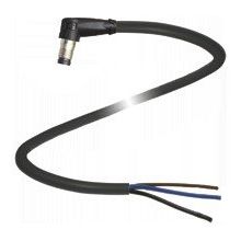 Pepperl+Fuchs Fabrik - Konfektioniertes Sensor-Aktor-Kabel Kabelstecker V3S-WR-BK1M-PUR-U