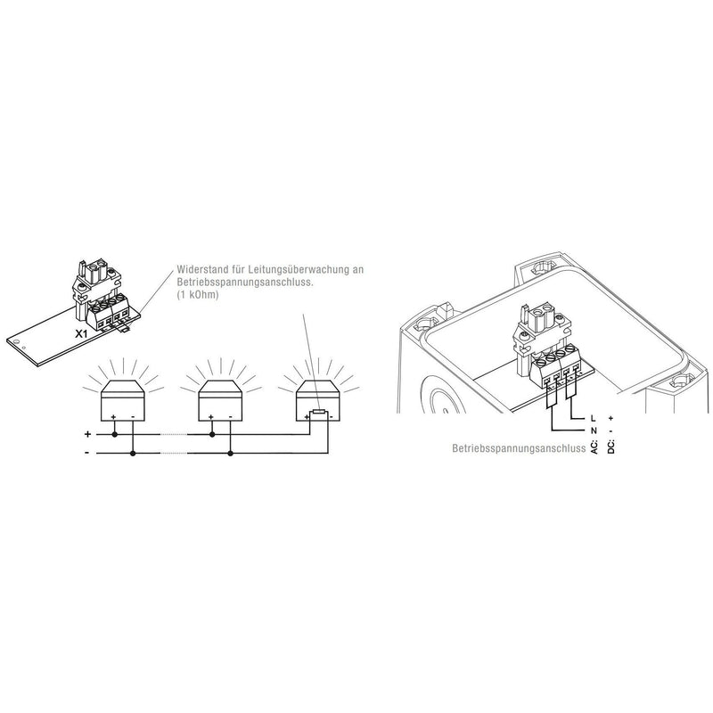 Pfannenberg - Blitzleuchte PY X-S-05 230 AC YE 5J, IP66, klar