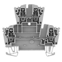 Rockwell - Durchgangs-Reihenklemme DOPPELSTOCKKL. 1492-JD3-B − 1 Stück