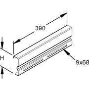 Rico - Verbinder für Kabeltragsystem Stoßverbinder 163C9-A 390mm lang
