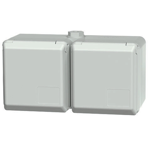 Mennekes - CEE-Steckdose (IEC 60309) Steckdose Cepex 4203 2-fach IP44