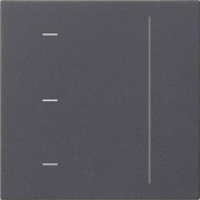 Gira - Bedienelement intelligent Touchaufsatz 536528 S3000 Anthrazit