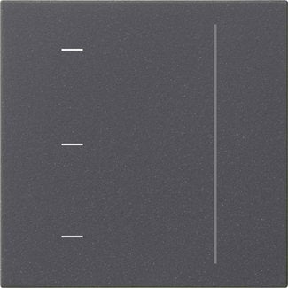 Gira - Bedienelement intelligent Touchaufsatz 536528 S3000 Anthrazit